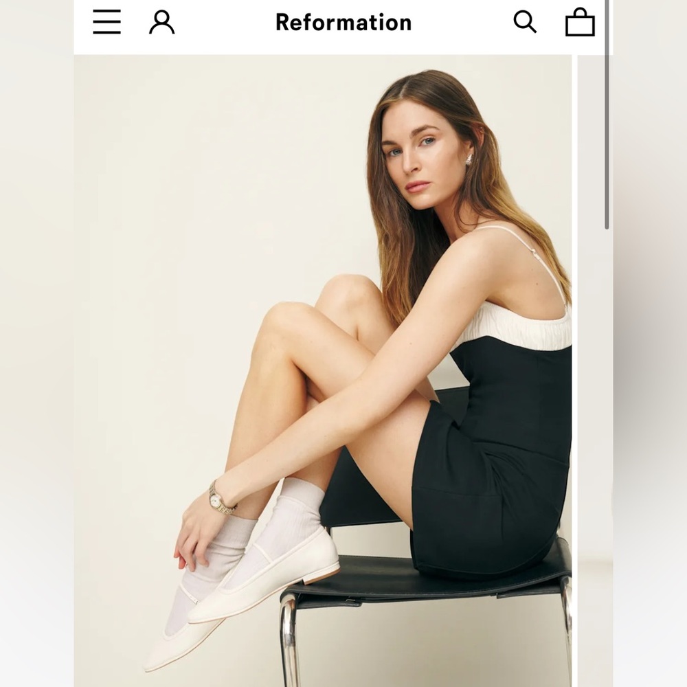 Reformation Charlie Ballet Flat - Picture 2 of 12